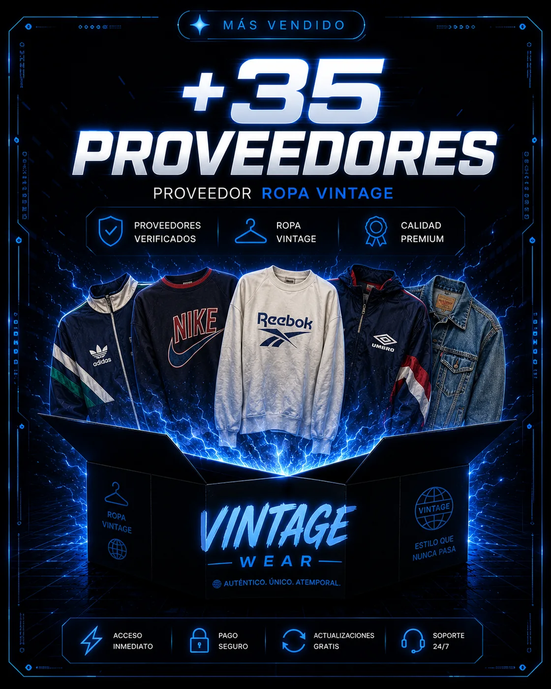 Imagen de Proveedor Ropa Vintage